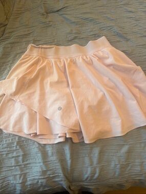 lululemon athletica Light Pink Layered Skirt
